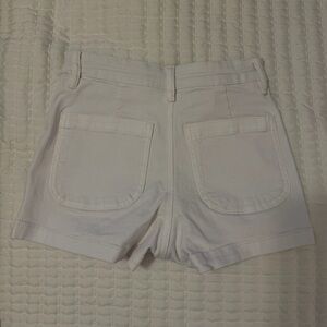 White Mango Denim Shorts